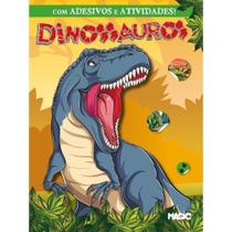 Livro de Atividades Dinossauros C/ADESIVOS - Ciranda