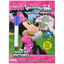 Livro de atividades Disney Junior Minnie Imagine Ink com marcador