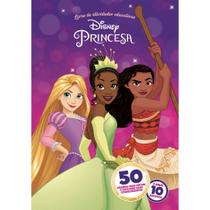 Livro de atividades e colorir disney princesas - c/ espiral - bicho esperto