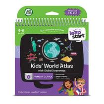 Livro de atividades LeapFrog LeapStart Kindergarten Kids' World Atlas