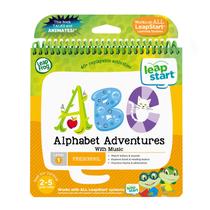 Livro de atividades LeapFrog LeapStart Preschool Alphabet Music Livro de atividades LeapFrog LeapStart Preschool Alphabet Music