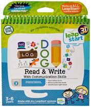 Livro de atividades LeapFrog Read & Write 3D de 2 a 5 anos com adesivos Livro de atividades LeapFrog Read & Write 3D de 2 a 5 anos com adesivos