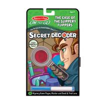 Livro de Atividades Melissa & Doug On the Go - Decodificador Secreto