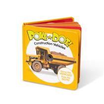 Livro de Atividades Melissa & Doug Poke-a-Dot Veículos de Construção - 3+ Anos