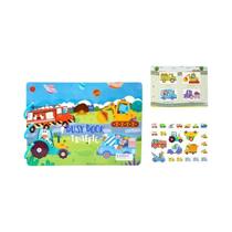 Livro De Atividades Montessori Para Bebês, Jogo De Aprendizagem Precoce Com Adesivos Silenciosos