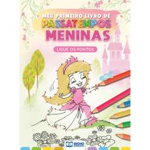Livro de Atividades Passatempo Meninas 16 Páginas - 4 Títulos - Pacote com 4 Unidades