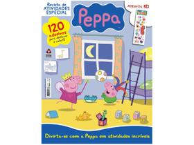 Livro de Atividades Peppa Pig com Adesivos