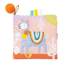 Livro de Atividades Soft Baby Manhattan Toy Llama com Apito