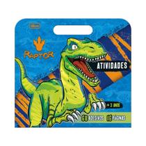 Livro de Atividades Tilibra Maleta Raptor Dinossauro 190x250mm Livro de Atividades Tilibra Maleta Raptor Dinossauro 190x250mm