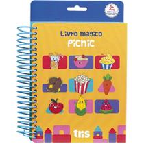 Livro de Atividades TRIS TOY Picnic com Adesivos e Aquarela