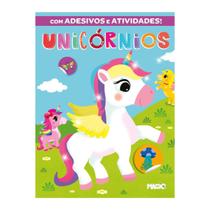 Livro de Atividades Unicornios C/ADESIVOS - Ciranda