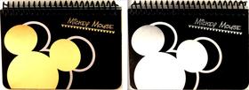Livro de autógrafos Emerald Mickey Mouse Black Spiral (conjunto de 2 livros)