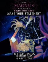 Livro de Aventura Monte Cook Games The Magnus Archives: Make Your Statement 128