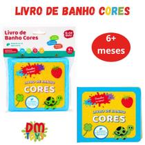 Livro de Banho Cores e Figuras DM Toys