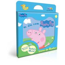 Livro De Banho da Peppa Pig Para Bebê Infantil Menino Menina Educativo 1 Ano Buba