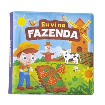 Livro de Banho Divertido Bebê Historinha Infantil Fazendinha - BS Toys