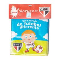 Livro De Banho Infantil Futebol São Paulo FC Time Coração