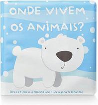 Livro de Banho Onde Vivem os Animais Multicolor +4m Multikids Baby - BB1138