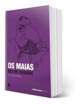 Livro de Bolso Os Maias Eça de Queirós Literatura Portuguesa Romance Capa Comum