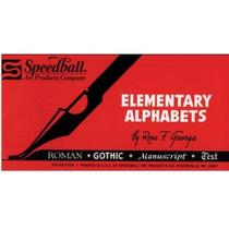 Livro de Caligrafia Elementary Alphabets Speedball