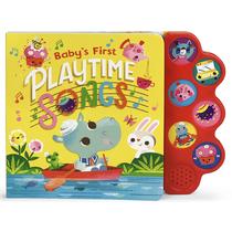 Livro de canções infantis interativo Playtime Songs com 6 músicas Livro de canções infantis interativo Playtime Songs com 6 músicas