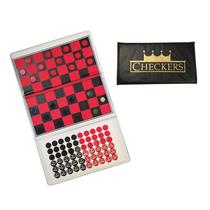 Livro de cheques magnético Checkers Set WE Games para viagens
