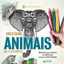 Livro de Colorir Animais Silvestres: Relaxe Sua Mente e Estimule a Sua Criatividade - DISCOVERY PUBLICACOES - NACIONAL