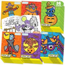 Livro de Colorir ArtCreativity Halloween - Pacote com 36 Desenhos para Crianças