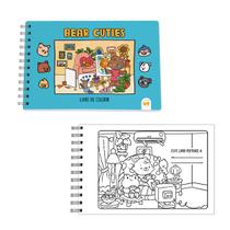 Livro de Colorir Bear Cuties Vale das Letras 64 Páginas Livro de Colorir Bear Cuties Vale das Letras 64 Páginas