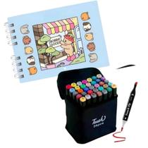 Livro De Colorir Bobbie Goods 50 Pág Presente Para Crianças E Adultos + Kit Canetinha 36 peças Livro De Colorir Bobbie Goods 50 Pág Presente Para Crianças E Adultos + Kit Canetinha 36 peças