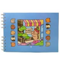 Livro De Colorir Bobbie Goods Azul 50Fl Bob Gods Capa Dura