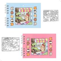 Livro De Colorir Bobbie Goods Capa Dura 50 Páginas De Desenhos Em Folha A5 Livro De Colorir Bobbie Goods Capa Dura 50 Páginas De Desenhos Em Folha A5