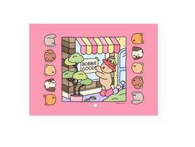 Livro De Colorir Bobbie Goods Com Desenhos Variados E Detalhados Folha A5 Com 50 Páginas Para Pintar - Bobbi Good