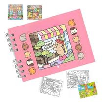 Livro de Colorir Bobbie Goods Edição Rosa com Capa Dura Brilhante Livro de Colorir Bobbie Goods Edição Rosa com Capa Dura Brilhante