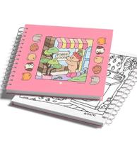 Livro de Colorir Bobbie Goods Folhas Grossas, Coloring Book Adult - Desenho bobbie goods