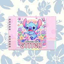 Livro de Colorir Bobbie Goods Stitch Papel Grosso 180g Livro de Colorir Bobbie Goods Stitch Papel Grosso 180g