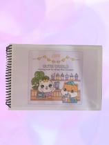 Livro de Colorir Bobi guds Confy 50 Folhas Caderno de Desenho Pintura Coloring Book Ursinho Bobi