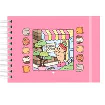 Livro De Colorir Bobie Gods Comfy Cozy Capa Dura Desenhos Variados Folha Acetato Papel Gramatura