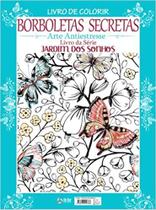 Livro De Colorir - Borboletas Secretas Português Capa comum