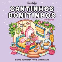 Livro de Colorir Cantinhos Bonitinhos (Cozy Corner) Coco Wyo 96 págs páginas avulsas Livro de Colorir Cantinhos Bonitinhos (Cozy Corner) Coco Wyo 96 págs páginas avulsas