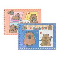 Livro De Colorir Capa Dura Capivara 48 Folhas