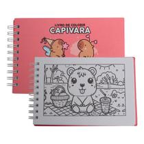 Livro De Colorir Capa Dura Capivara Estilo Boobie Goods Livro De Colorir Capa Dura Capivara Estilo Boobie Goods