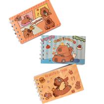 Livro de colorir capivara