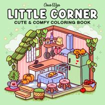 Livro de Colorir Coco Wyo LLC: Pequenos Espaços Aconchegantes