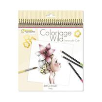 Livro de Colorir Coloriage Wild vol1 28 Fls 200x255mm