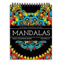 Livro de colorir ColorIt Mandalas to Color Vol. III para adultos Livro de colorir ColorIt Mandalas to Color Vol. III para adultos
