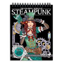 Livro de Colorir ColorIt: Mundo Steampunk para Adultos Livro de Colorir ColorIt: Mundo Steampunk para Adultos