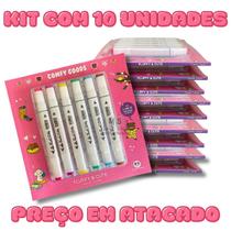 Livro de colorir com 48 paginas Comfy Goods Fluffy e Cute 6 canetas Touch Brancas Atacado 10 Unidades Presente Livro de colorir com 48 paginas Comfy Goods Fluffy e Cute 6 canetas Touch Brancas Atacado 10 Unidades Presente