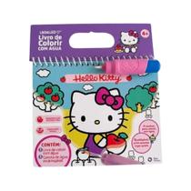 Livro de Colorir com Água Hello Kitty + Pincel Leo&Leo Leonora - 91676 Livro de Colorir com Água Hello Kitty + Pincel Leo&Leo Leonora - 91676
