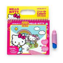 Livro De Colorir Com Água Hello Kitty Reutilizável - Leo&Leo